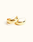 Stride Hoops by ABLE - Gold Plated