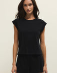 Camino Jersey Top - Black