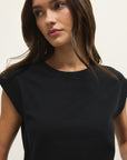 Camino Jersey Top - Black