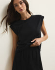 Camino Jersey Top - Black