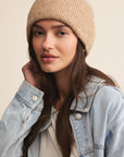 Glacier Beanie - Heather Camel