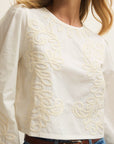 Tatiana Embroidered Top