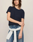 Foundation Slub Tee - Navy