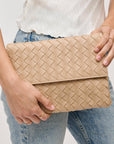 Ivy Woven Clutch