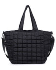 Dreamer - Quilted Puffer Nylon Tote