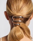 Gold Metal Cloud Cuff - Medium