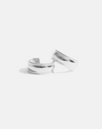 Chunky Column Hoop Earrings