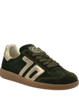 Cloud W26 Sneaker Velvet Olive Gold by Back 70