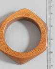 Wooden Bangle Bracelet