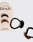 Black & Tort Cloud Cuffs - Small