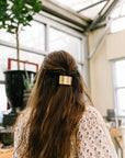 Gold Bar Hair Clip