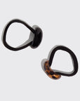 Black & Tort Cloud Cuffs - Small