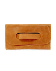Mare Leather Handle Clutch by ABLE