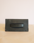 Mare Leather Handle Clutch by ABLE