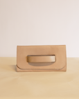Mare Leather Handle Clutch by ABLE