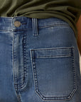 Stretch Terry Patch Pocket Shorts - Riverton