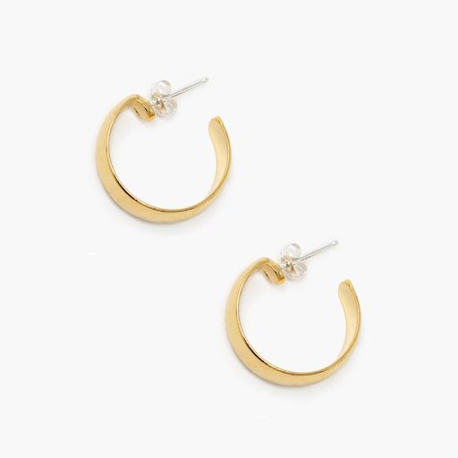 Stride Hoops by ABLE - Gold Plated