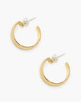 Stride Hoops by ABLE - Gold Plated
