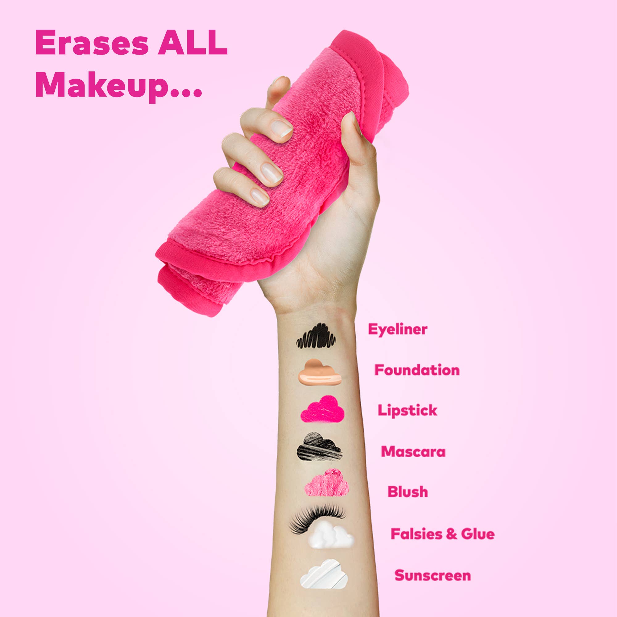 MakeUp Eraser PRO - Original Pink