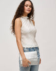 Ivy Woven Clutch