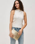 Ivy Woven Clutch