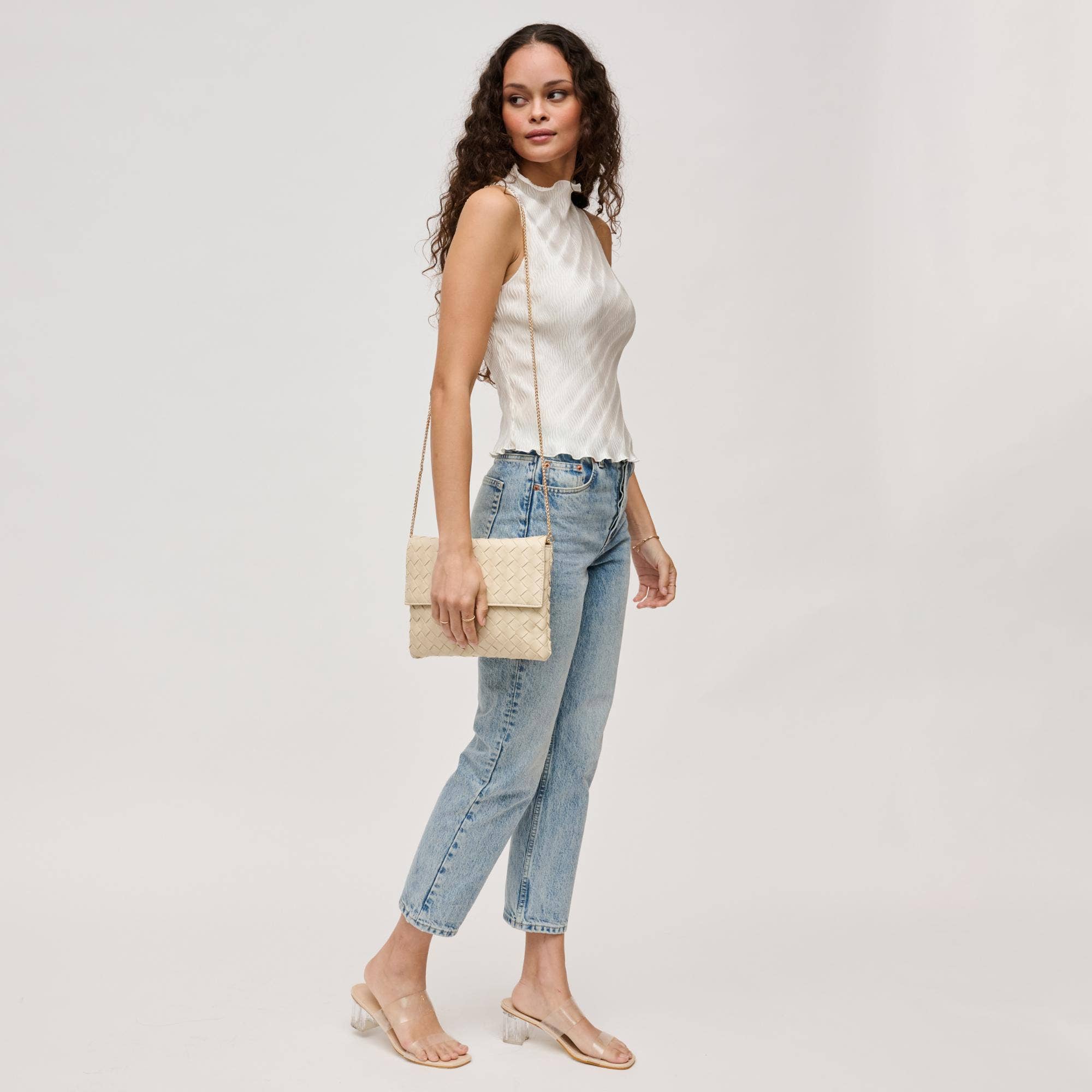 Ivy Woven Clutch