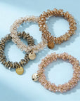 2-in-1 Beaded Hair Tie Bracelet