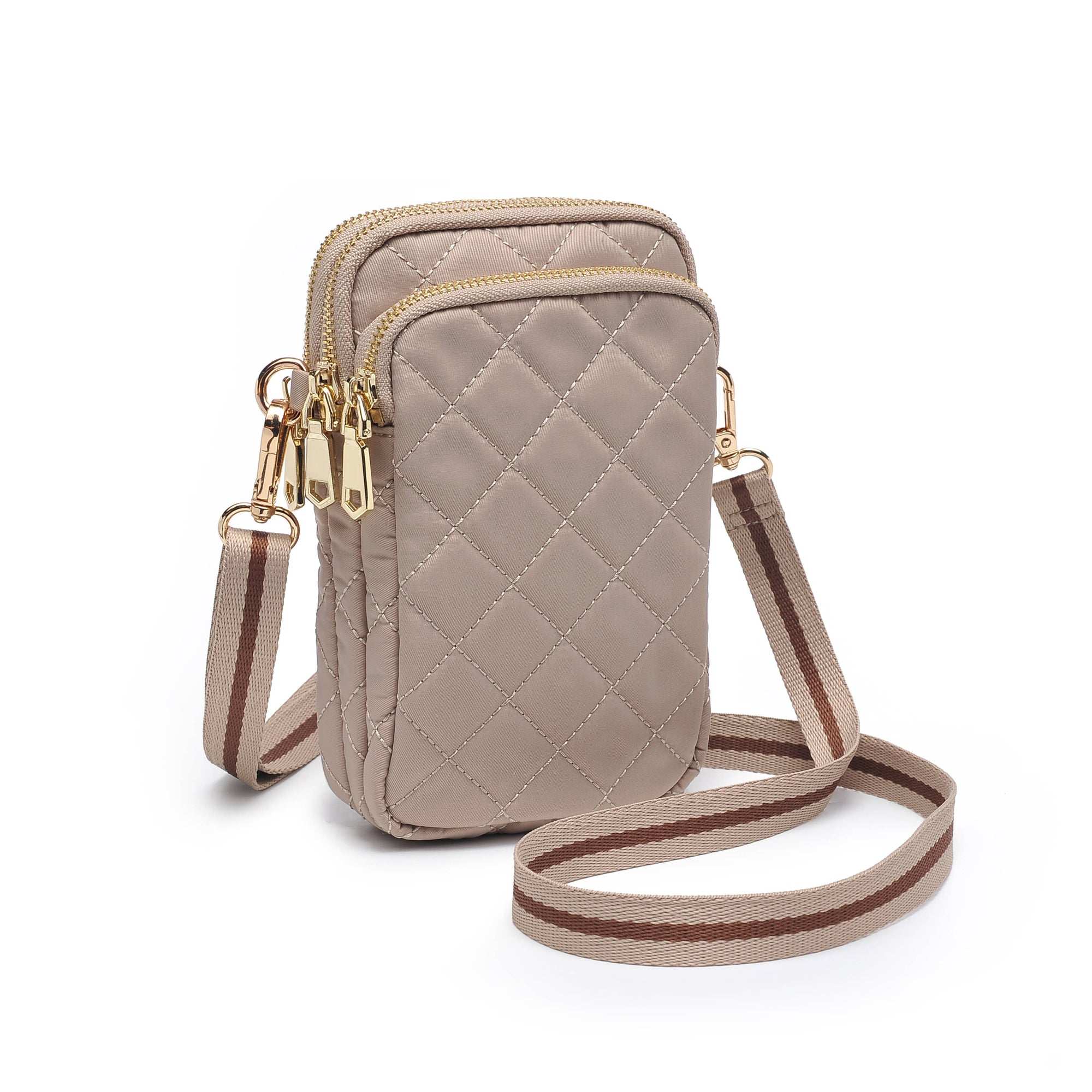 Divide &amp; Conquer Quilted Crossbody