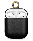 Leather AirPods Case - Black