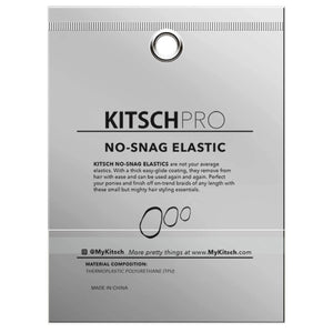 No-Snag Elastic 100 pc - Clear