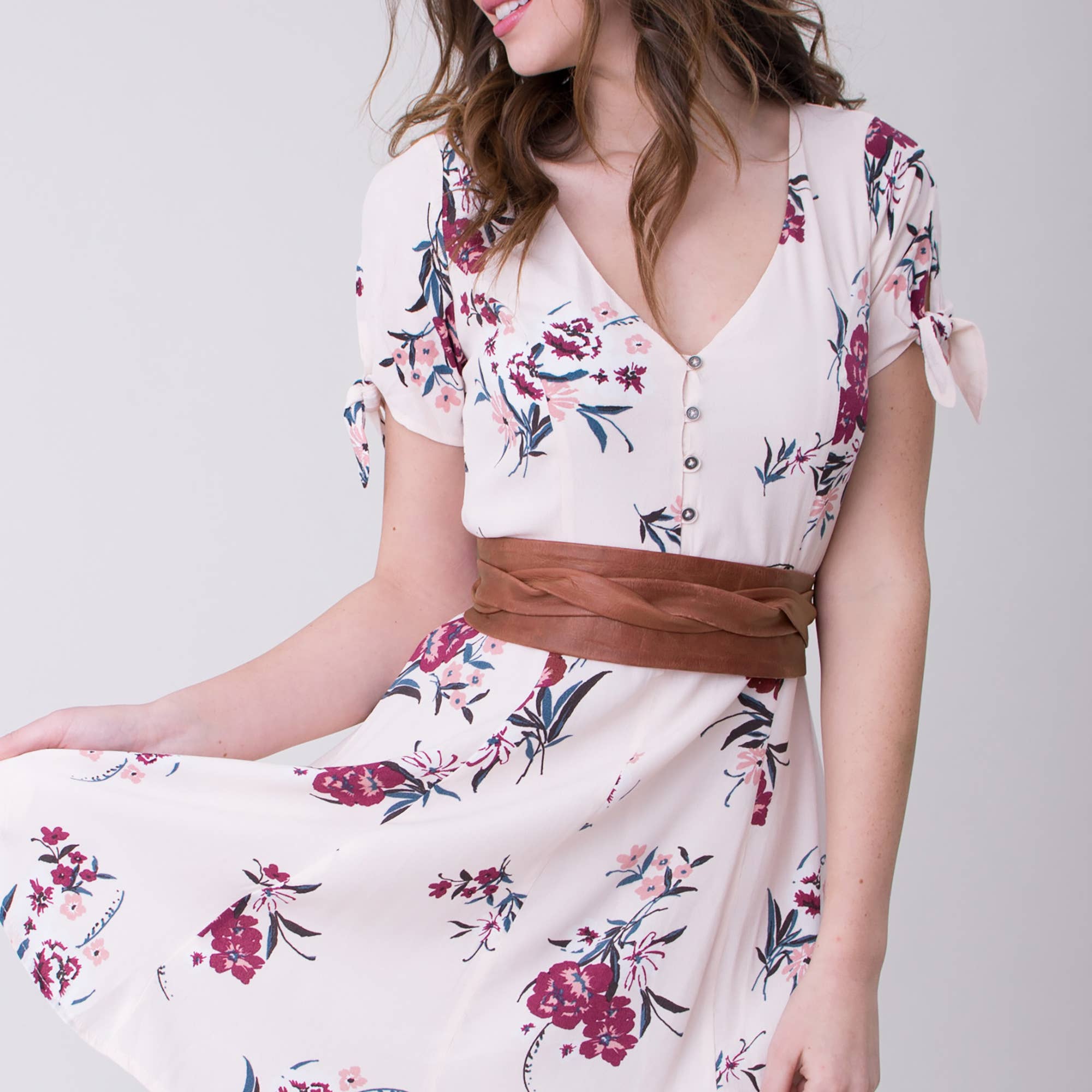 Wrap Belt - Cognac