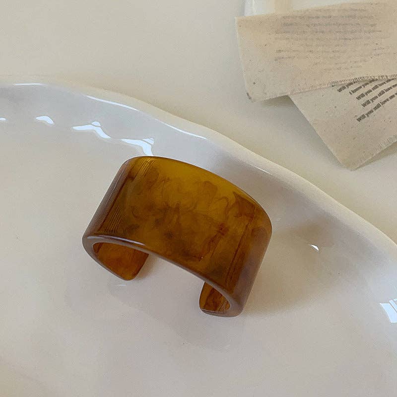 Amber Cuff Bracelet