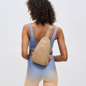 Beyond The Horizon - Woven Neoprene Sling Backpack