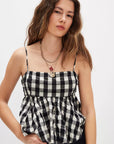 Mia Plaid Tank