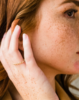 Braided Twist Ring by ABLE - Gold-filled