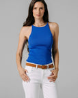 Candice Suede Belt - Camel