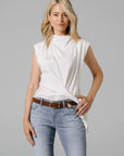 Candice Suede Belt - Brown