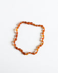 Raw Cognac Baltic Amber Necklace - 18"