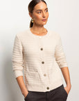 Pointelle Knitted Jacket