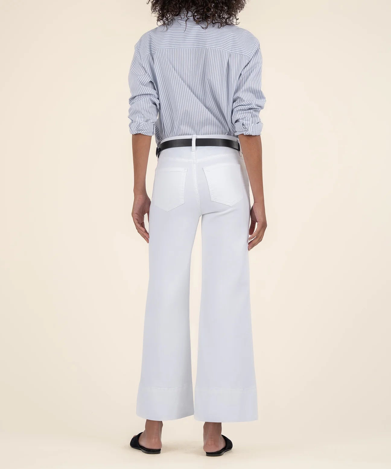 Meg Wide Leg with Front Pin-Tuck