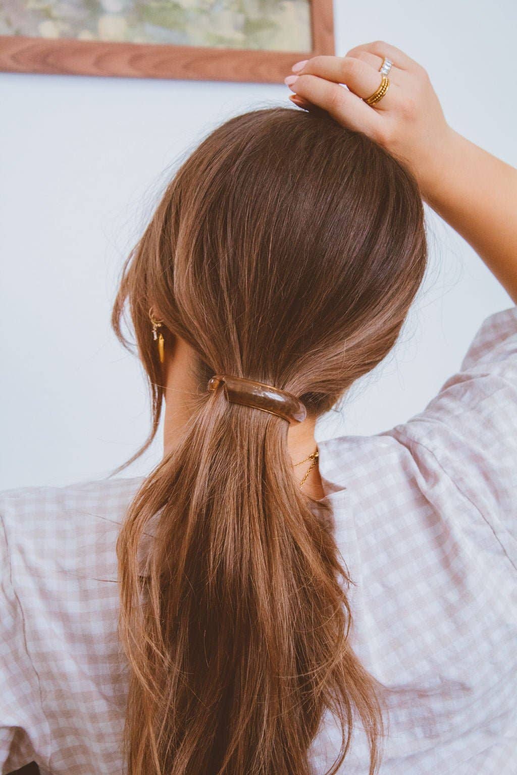 Ponytail Cuff: Pink