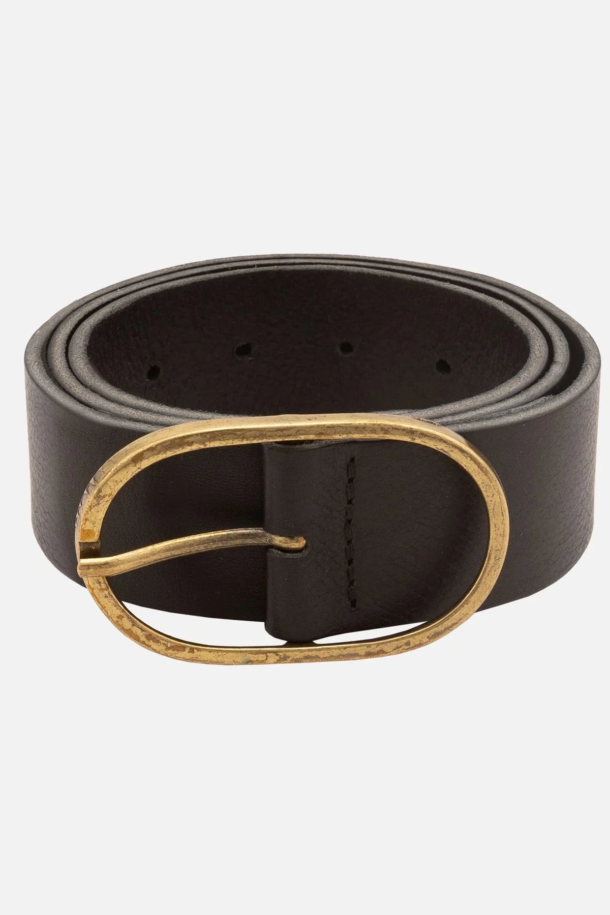 Fien Leather Belt - Black
