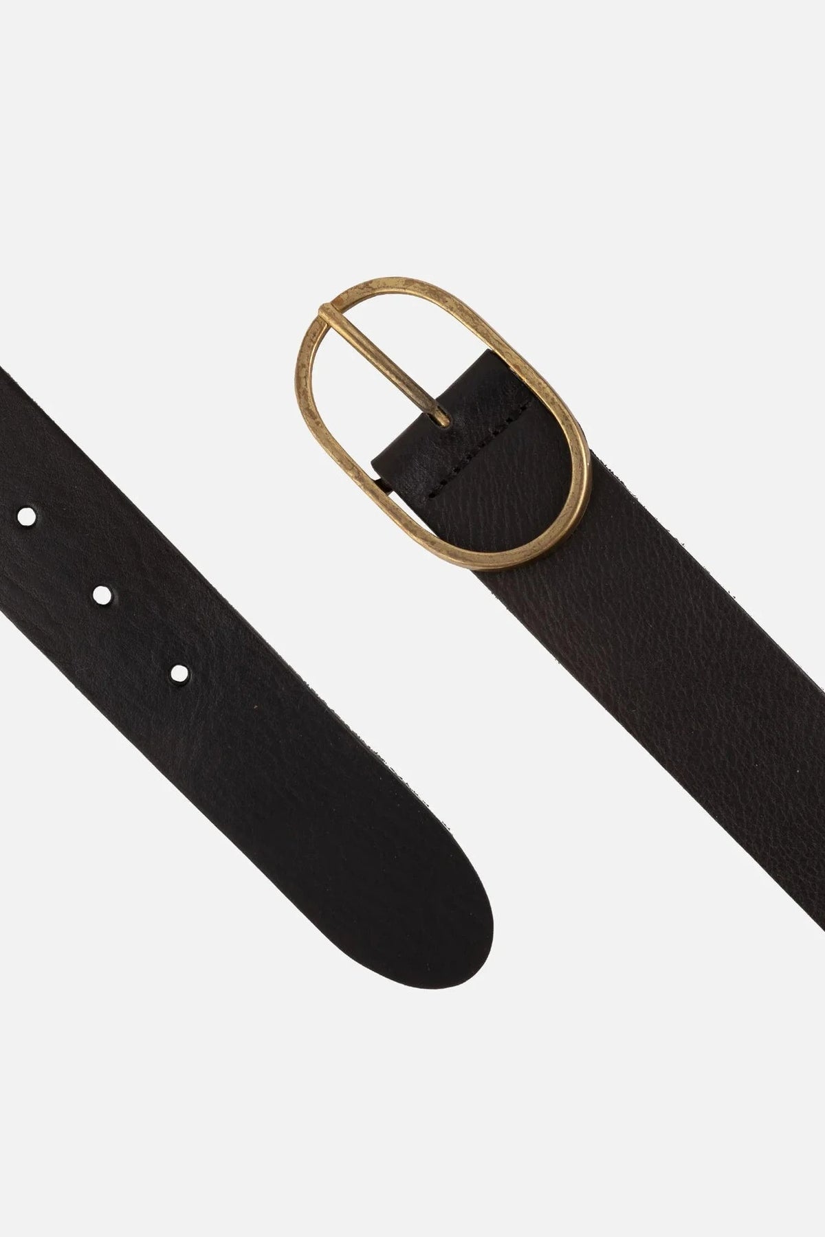 Fien Leather Belt - Black