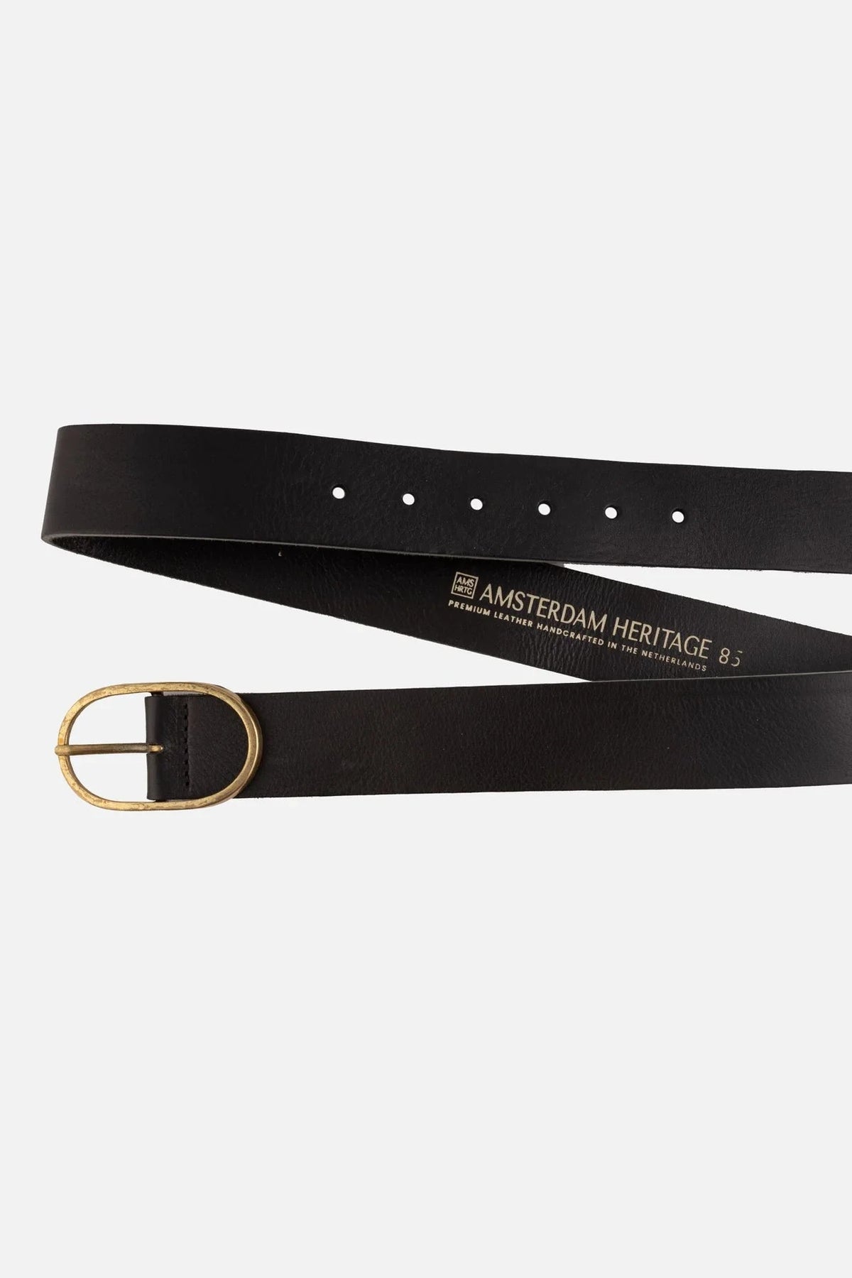 Fien Leather Belt - Black