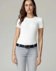 Fien Leather Belt - Black