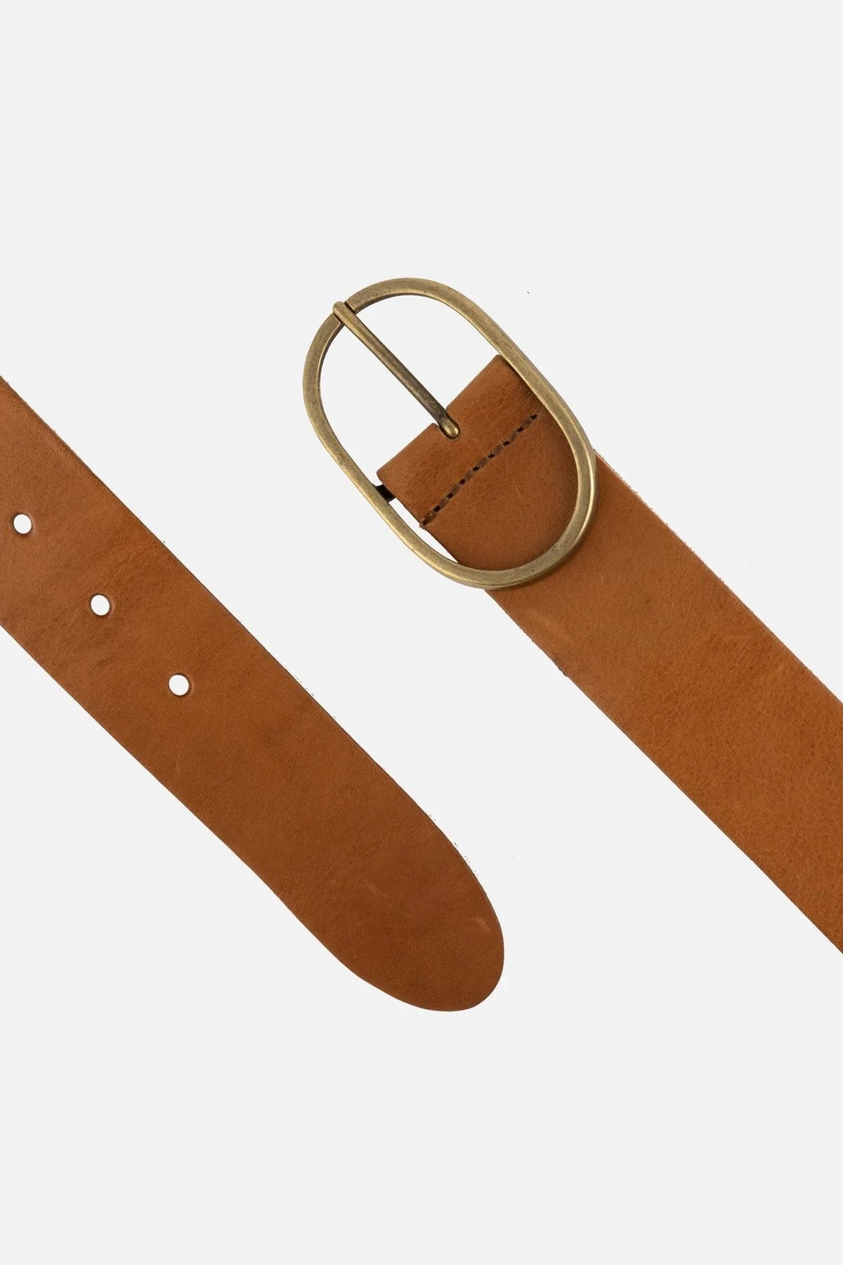 Fien Leather Belt - Cognac
