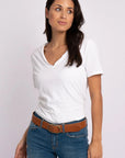 Fien Leather Belt - Cognac