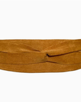 Wrap Belt - Honey Suede