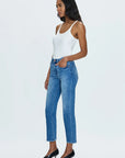 Lennon High Rise Crop Boot Jean - Fling Vintage