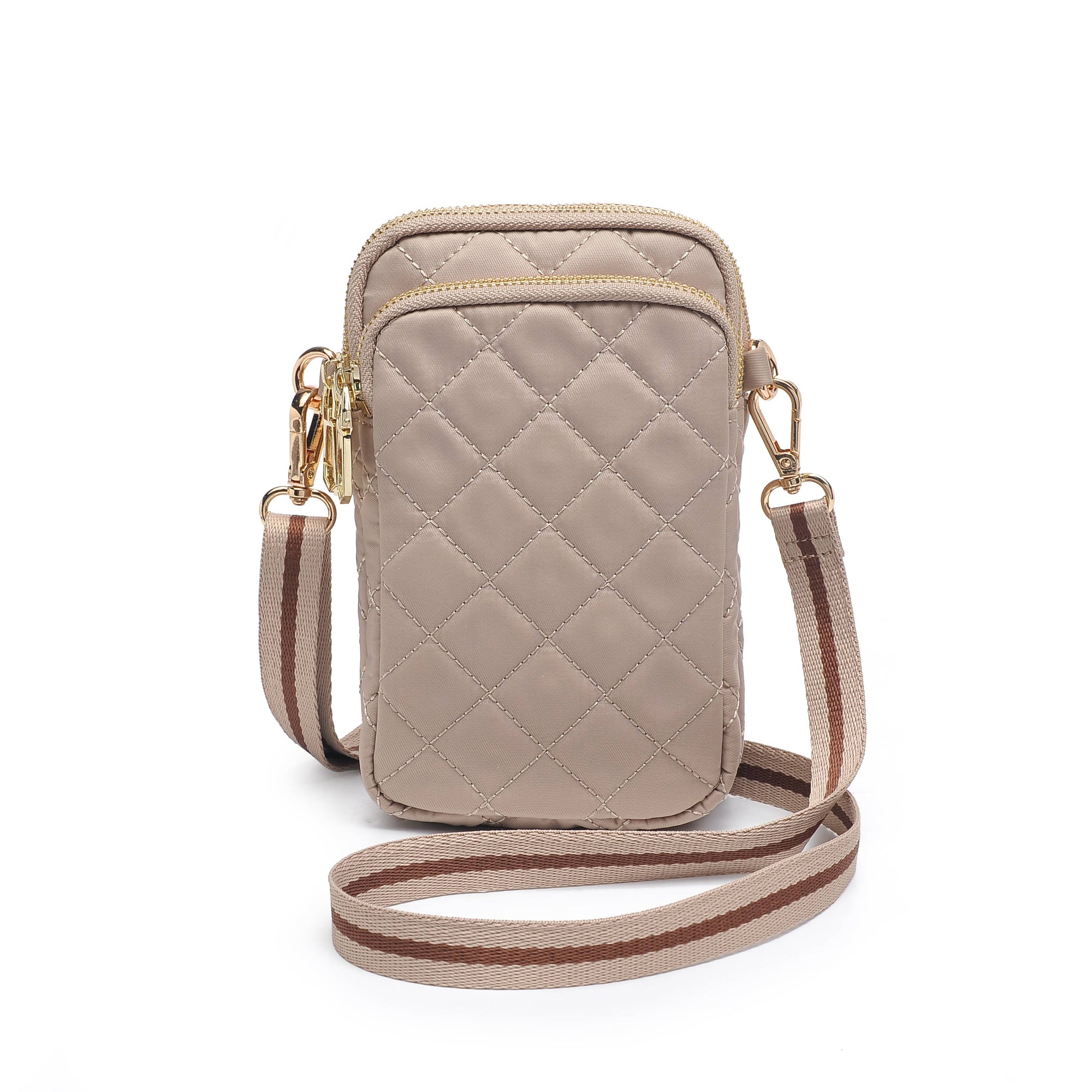 Divide &amp; Conquer Quilted Crossbody